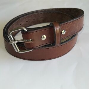 HANKS 100 YEAR Brown Leather Belt